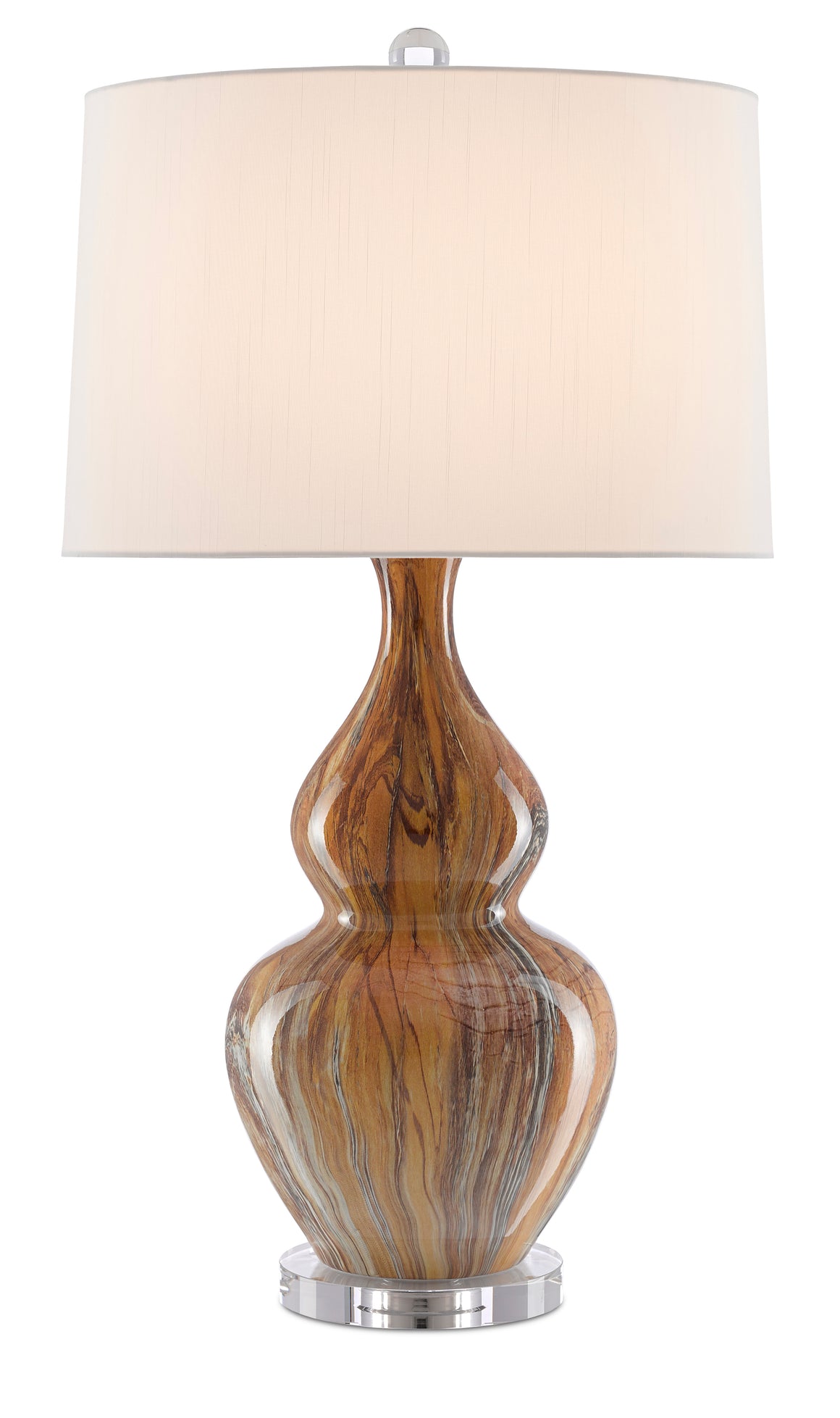 Currey and Company Kolor Brown Table Lamp
