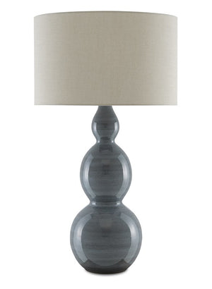 Currey and Company Cymbeline  Steel Blue Table Lamp