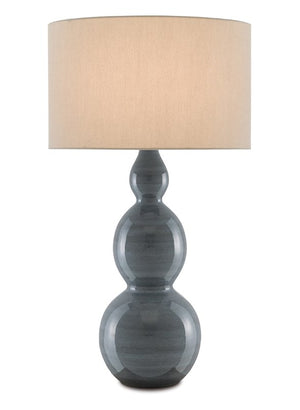 Currey and Company Cymbeline  Steel Blue Table Lamp