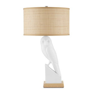 Snowy Owl Table Lamp