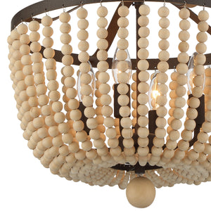 Rylee 4 Light Forged Bronze Ceiling Mount