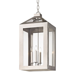 Brian Patrick Flynn for Crystorama Hurley 4 Light Polished Nickel Chandelier