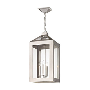Brian Patrick Flynn for Crystorama Hurley 4 Light Polished Nickel Chandelier
