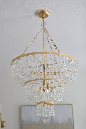 Rylee 8 Light Matte Black Chandelier