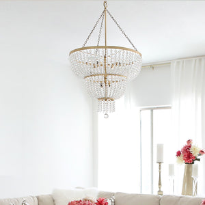 Rylee 8 Light Matte Black Chandelier