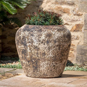 Angkor Terra Cotta Jar Planter - Aegean