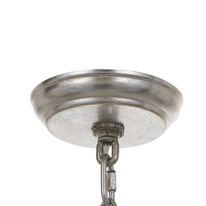 Perla 1 Light Antique Gold Mini Chandelier