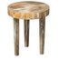 Small Artemis Side Table in Pearl Resin