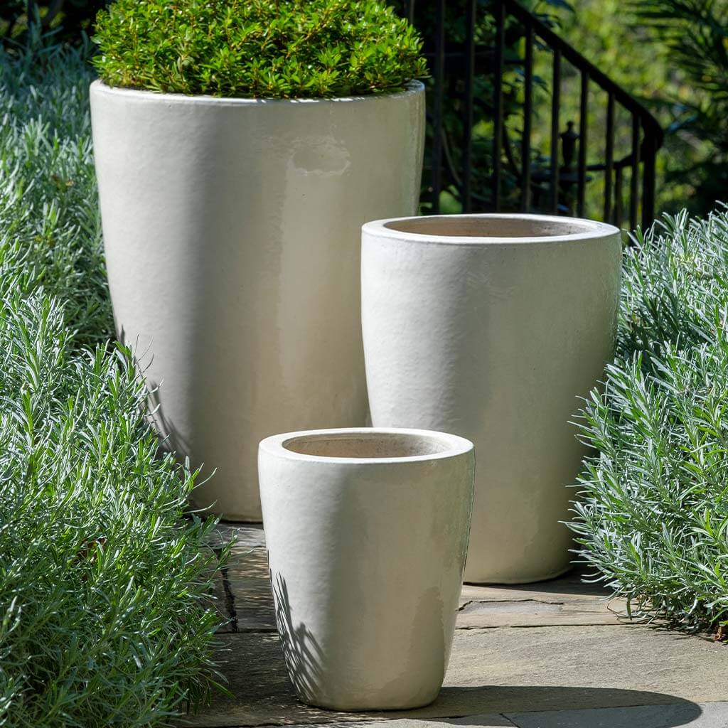 Tall Round Planters