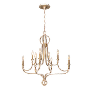 Garland 8 Light Crystal Bead Chandelier