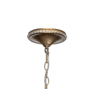 Garland 8 Light Crystal Bead Chandelier