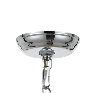 Othello 3 Light Clear Crystal Polished Chrome Mini Chandelier