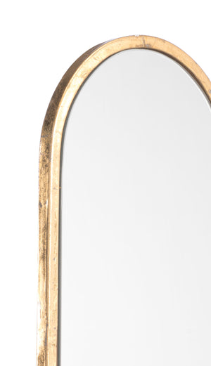 Oval Gold Mirror Gold