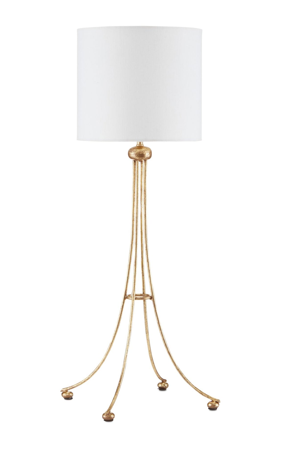 Currey and Company Chesterton Large Table Lamp - Gold Leaf
