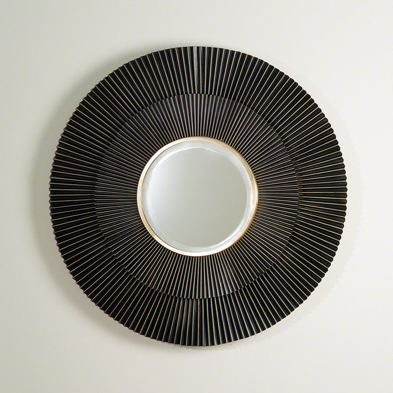 Round Crimp Mirror – Bronze