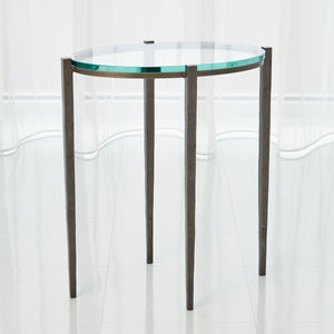 Oval Side Table - Iron