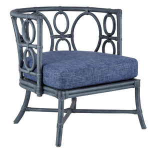 Tegal Finn Navy Chair