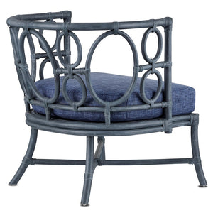 Tegal Finn Navy Chair