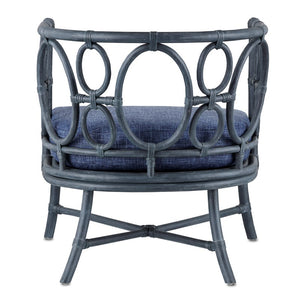 Tegal Finn Navy Chair