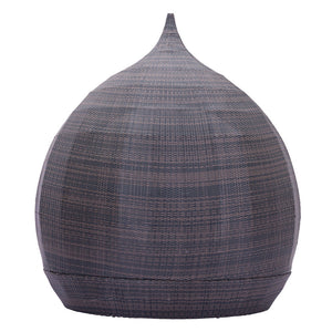 Island Cabana Woven Lounger - Brown & Beige