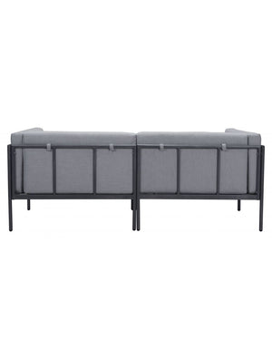 Cancun Sofa Dark Gray