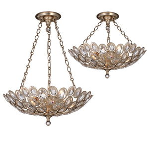 Sterling 3 Light Distressed Twilight Chandelier