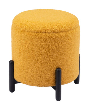 Calistoga Ottoman Yellow