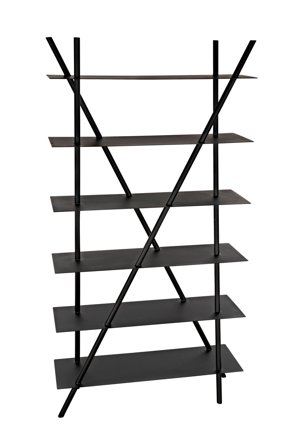 Siddhartha Bookcase, Black Metal