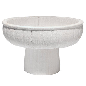 Large Ceramic Pedestal Bowl