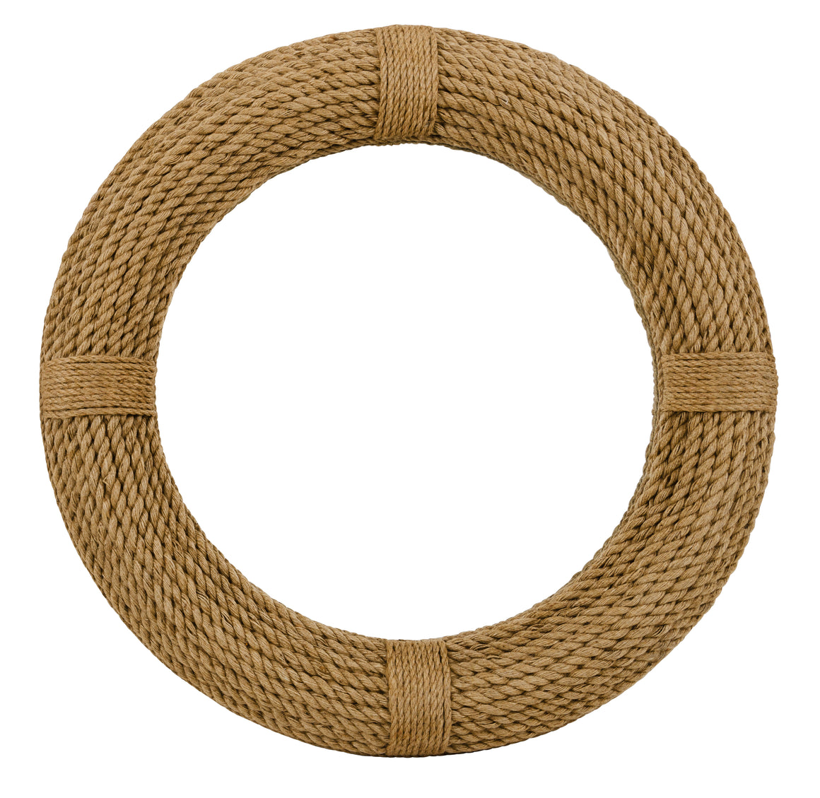 Seaside Charm Circular Rope Accent Mirror
