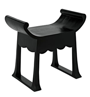 Wey Side Table, Charcoal Black