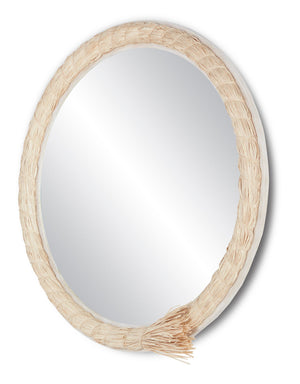 Currey and Company Seychelles Round Mirror