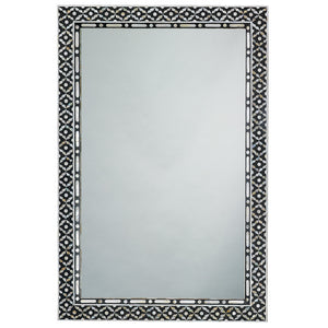 Rectangular Mother of Pearl Inlay Mirror