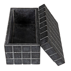 Berlin Box Set of 2, Black Marble