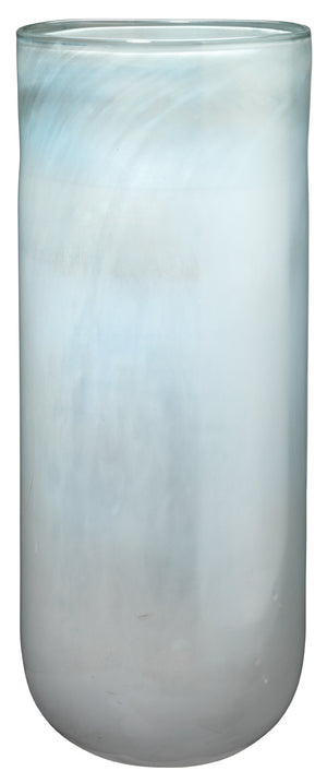 Large Vapor Vase in Metallic Opal