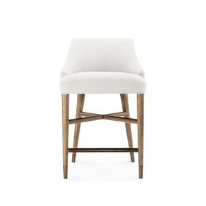 Cape Lilac Mahogany Counter Stool - Driftwood | Orion Collection | Villa & House