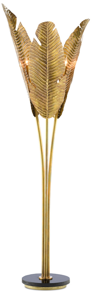 Currey and Company Tropical Floor Lamp