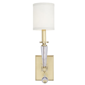 Paxton 1 Aged Brass Sconce