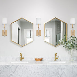 Paxton 1 Aged Brass Sconce