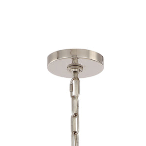 Paxton 6 Light Aged Brass Chandelier