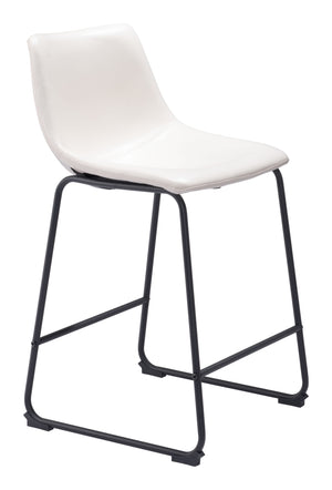 Smart Counter Chair (Set of 2) Distressed White