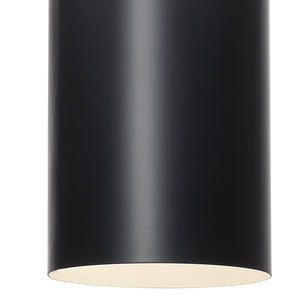 Brian Patrick Flynn for Crystorama Alston 1 Light Matte Black & White Mini Chandelier