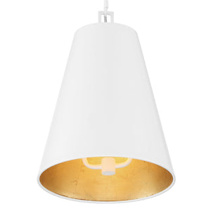 Brian Patrick Flynn for Crystorama Alston 2 Light Matte White & Antique Gold Chandelier