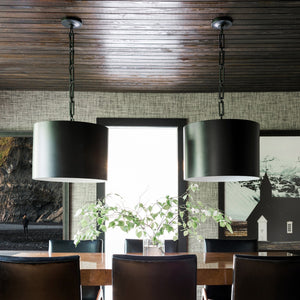 Brian Patrick Flynn for Crystorama Alston 6 Light Matte Black & White Chandelier