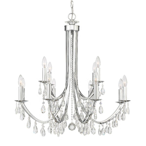 Bridgehampton 12 Light Antique Gold Chandelier