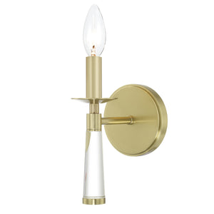 Baxter 1 Light Antique Gold Sconce