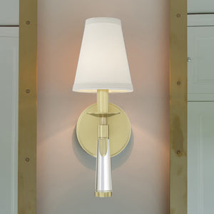 Baxter 1 Light Antique Gold Sconce