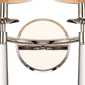 Baxter 2 Light Polished Nickel Bronze Sconce