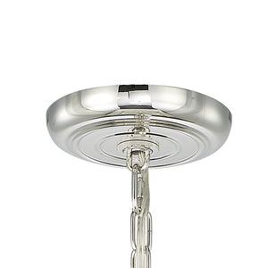 Baxter 4 Light Polished Nickel Chandelier