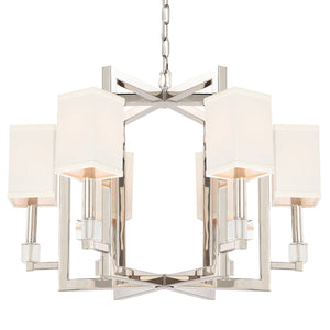 Dixon 6 Light Antique Gold Chandelier